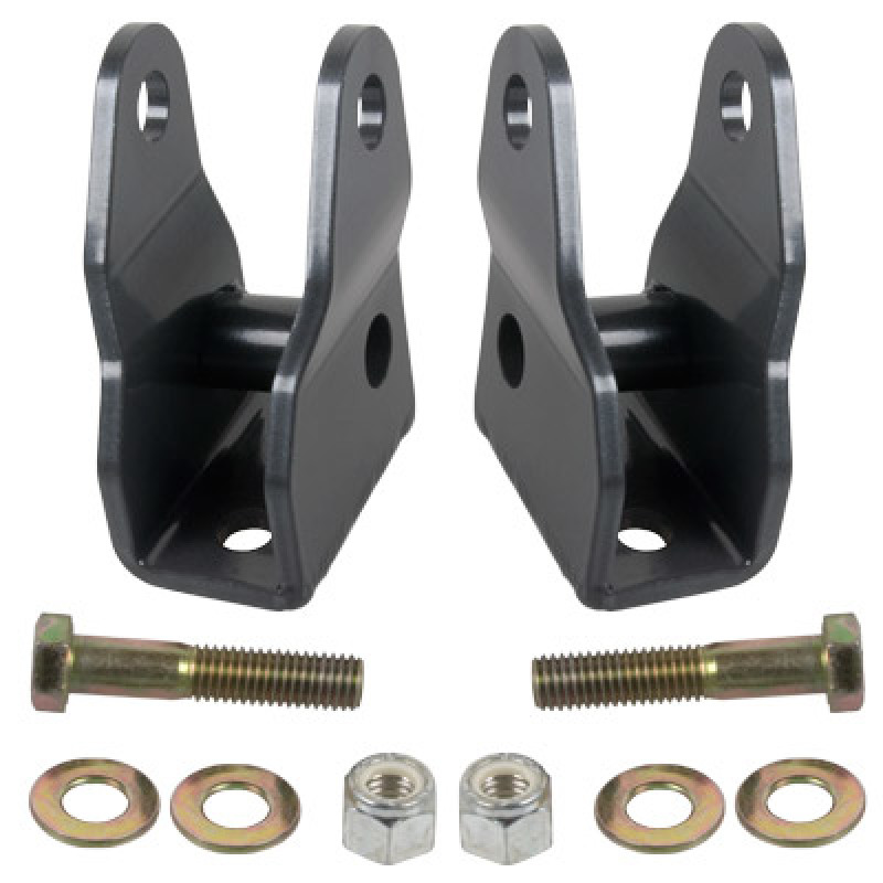 Jeep Wrangler JKU Suspension Brackets - Front Lower - Synergy Mfg - Shock Extension - `07-`18